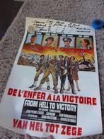 1979/FILMPOSTER/AFFICE FROM HELL TO VICTORY/GEORGE PEPPARD, Ophalen, Zo goed als nieuw, Film, Poster