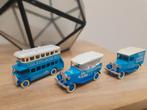 KLM oldtimers modelauto's set, Hobby en Vrije tijd, Modelauto's | 1:87, Ophalen of Verzenden, Bus of Vrachtwagen, Zo goed als nieuw