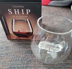 Ship in a glass detailed ocean liner 500 ml tumbler, Ophalen of Verzenden, Zo goed als nieuw, Overige typen