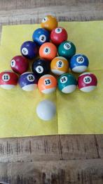 snookerballen, Ophalen, Gebruikt, Keu of Ballen