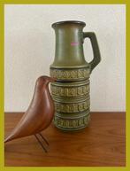 West Germany vaas vintage retro, Ophalen, Overige kleuren, Minder dan 50 cm, Glas