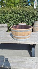 1/4 formaat bloembakken olijfbloembakken in de aanbieding!!, Ophalen, Minder dan 60 cm, Rond, Nieuw