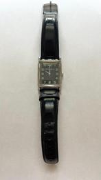 Emporio Armani Horloge AR-0206 meet originele lederen band, Overige merken, Staal, Polshorloge, Ophalen of Verzenden