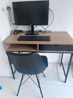 Bureau trappedal zgan, Ophalen, Zo goed als nieuw