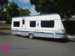 Fendt Diamant 550TG Enkele Bedden + Mover+ Airco, Caravans en Kamperen, Caravans, Schokbreker, 7 tot 8 meter, Bedrijf, Fendt