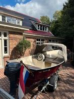 Verano 440 8Pk Yamaha Kanteltrailer buiskap kussenset zonned, Watersport en Boten, Sloepen, Tot 10 pk, Ophalen of Verzenden, Zo goed als nieuw