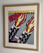 Roy Lichtenstein : lithografie met certificaat, Antiek en Kunst, Kunst | Litho's en Zeefdrukken, Ophalen of Verzenden