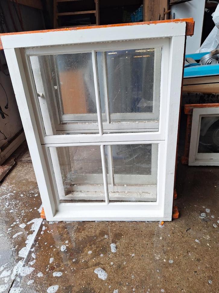 Kozijnen hardhout, Doe-het-zelf en Verbouw, Kozijnen en Schuifpuien, Raamkozijn, Hout, 75 tot 150 cm, Ophalen of Verzenden