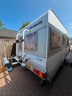 Super nette Detthleffs new Edition met voortent, Caravans en Kamperen, Caravans, Bedrijf, Treinzit, 750 - 1000 kg, Vast bed