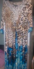 YOEK Kaftan Jurk XL (50/52, past 54) - Stretch, Kleding | Dames, Jurken, Zwart, Maat 46/48 (XL) of groter, Ophalen of Verzenden