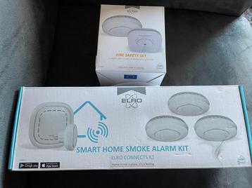 Elro Smart Home set brand/koolmonoxide Nieuwwaarde €161,-