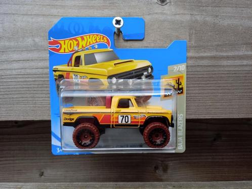 Dodge Power Wagon '70 Hotwheels, Hobby en Vrije tijd, Modelauto's | Overige schalen, Nieuw, Auto, Ophalen