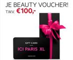 Cadeaubon ici paris xl 100 euro, Tickets en Kaartjes, Eén persoon, Cadeaubon, Warenhuis- of Winkelbon
