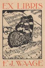 0216 Ex Libris Nederland : Anton Pieck, z.j., Antiek en Kunst, Kunst | Etsen en Gravures, Verzenden