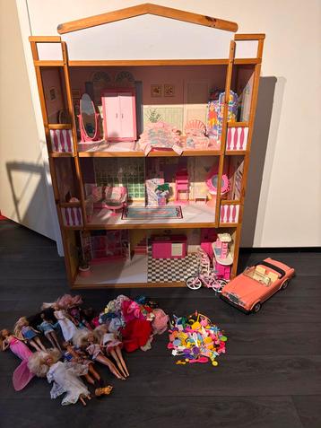 Barbiehuis jaren '90 - Compleet! beschikbaar voor biedingen