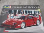Revell Ferrari F-40 pace car, Hobby en Vrije tijd, Modelbouw | Auto's en Voertuigen, Gebruikt, Auto, Revell, Groter dan 1:32