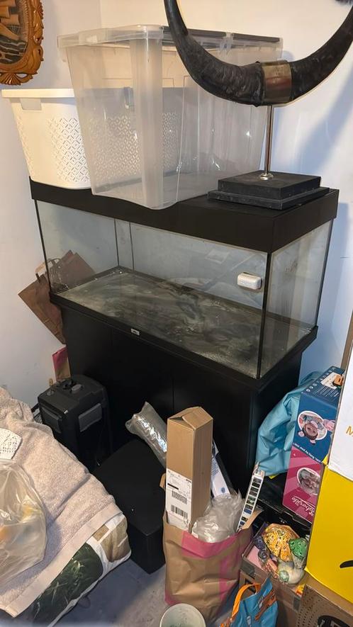 Te Koop Aangeboden Aquarium Juwel Rio Zwart 180 liter, Dieren en Toebehoren, Vissen | Aquaria en Toebehoren, Gebruikt, Leeg aquarium