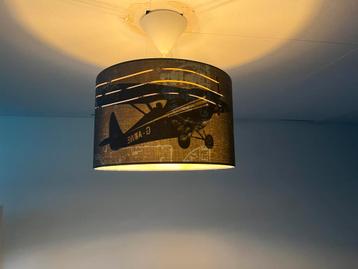 Silhouet vliegtuig lamp Little Dutch hanglamp blauw beschikbaar voor biedingen