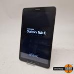 Samsung Galaxy Tab E 8GB WIFI | incl garantie, Zo goed als nieuw