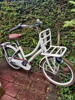 22 inch popal transporter wit meisjes fiets, Fietsen en Brommers, Fietsen | Meisjes, Ophalen, Gebruikt, Popal transport fiets