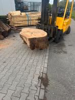 Groot eiken blok 100x40 cm voor haardhout