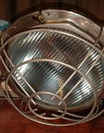 Industriële Hanglamp Metaal, Huis en Inrichting, Lampen | Hanglampen, Ophalen, Gebruikt, Glas, Minder dan 50 cm