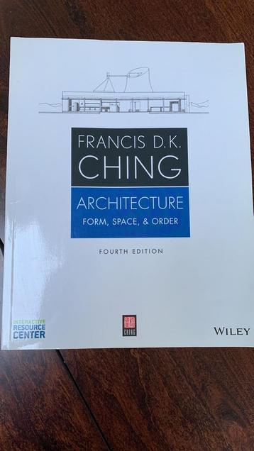 Architectuur: Form, Space, & Order - Francis D.K. Ching beschikbaar voor biedingen