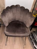 Gratis velvet schelp stoel, Ophalen, Gebruikt, Bruin, Eén