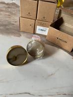 Kast - deur knoppen 10 stuks marmer look met goud, Nieuw, Ophalen of Verzenden
