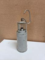 Prachtige antieke mijnlamp/ potlamp, Antiek en Kunst, Ophalen of Verzenden