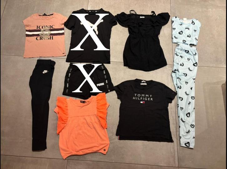 Leuk Kleding pakket , draagmaat 140, setprijs €12.50, Kinderen en Baby's, Kinderkleding | Maat 140, Zo goed als nieuw, Meisje
