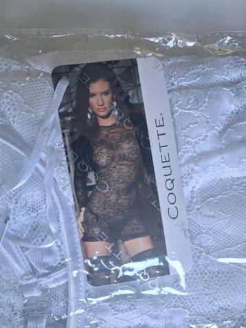 Wit Transparant Jurkje - Coquette Lingerie beschikbaar voor biedingen