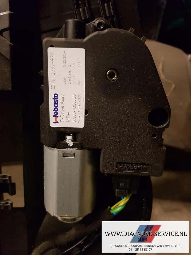 BMW 3 serie F31  schuifdakmotor panoramadak 6761 7316536, Auto-onderdelen, Elektronica en Kabels, BMW, Gebruikt, Ophalen of Verzenden