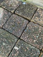 Gratis Koppelstones rood 14 x 14 cm, Tuin en Terras, Overige typen, Beton, Gebruikt, Ophalen