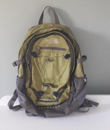 The North face Isabella rugzak groen in zeer goede staat beschikbaar voor biedingen