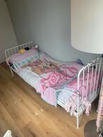 IKEA Minnen Uitschuifbaar Bed Wit, Kinderen en Baby's, Ophalen, Gebruikt, 70 tot 85 cm, Lattenbodem
