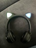 Draadloze koptelefoon met oortjes en licht, Ophalen of Verzenden, Zo goed als nieuw, Overige merken