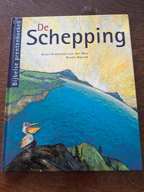 G. Brokerhof-van de Waa - De schepping, Boeken, Kinderboeken | Jeugd | onder 10 jaar, Zo goed als nieuw, Ophalen of Verzenden