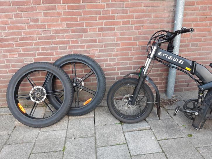 Engwe x26 wielset + compleet electronica ombouwset., Fietsen en Brommers, Elektrische fietsen, Gebruikt, Overige merken, Minder dan 47 cm