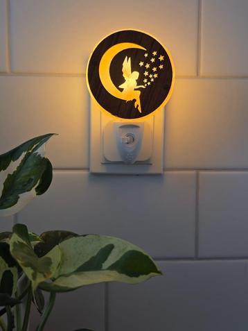 nachtlampje zoutsteen elfje voor kinder en babykamer (NIEUW) beschikbaar voor biedingen