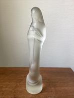 Royal Leerdam Madonna met kind Uiterwaal glas persglas, Ophalen of Verzenden