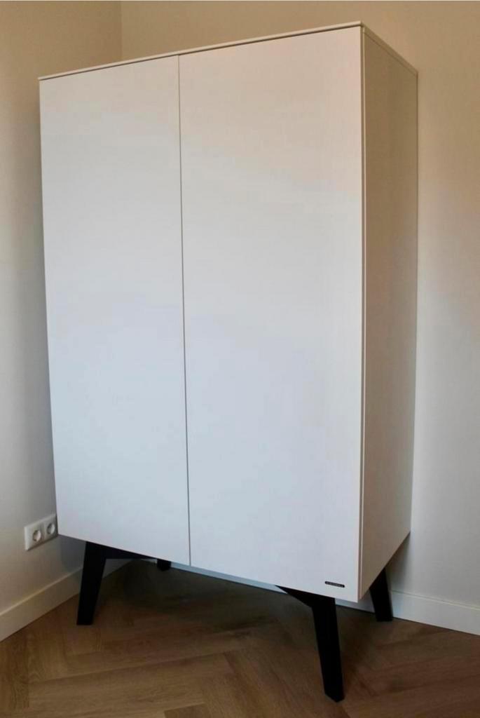 Kidsmill sixties kledingkast wit 180 x 105cm, Kinderen en Baby's, Kinderkamer | Commodes en Kasten, Zo goed als nieuw, Kast, 105 cm of meer