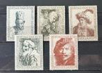 Postfrisse Rembrandt serie zomer 1956, Postzegels en Munten, Postzegels | Nederland, Ophalen of Verzenden, Na 1940, Postfris