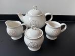 Rivièra Maison Theeset - Theepot, Melkkannetjes, Suikerpot, Huis en Inrichting, Keuken | Servies, Gebruikt, Keramiek, Overige typen