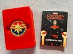 ~.~ Captain Marvel boekje met pins en magneten ~.~, Verzamelen, Speldjes, Pins en Buttons, Ophalen of Verzenden, Nieuw, Figuurtje