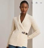 Ralph lauren kabel vest katoen xl leather riempje, Kleding | Dames, Jasjes, Kostuums en Pakken, Ophalen of Verzenden, Zo goed als nieuw