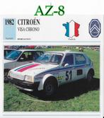 Az8 autokaart citroen visa chrono ( 1982 ), Ophalen of Verzenden, Zo goed als nieuw, Auto's