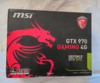 MSI GEFORCE GTX970 Gaming 4G, Computers en Software, Videokaarten, Ophalen of Verzenden, Gebruikt, GDDR5, PCI-Express 3