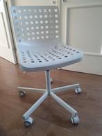 Kinder bureaustoel Ikea Skalberg met 2 zittingen, Huis en Inrichting, Bureaustoelen, Ophalen, Gebruikt, Wit