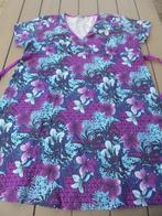 Paars bonte jurk maat 50, Great Looks, Jurk, Paars, Ophalen of Verzenden